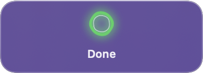 The Quick Edit card with a green ring and the word Done